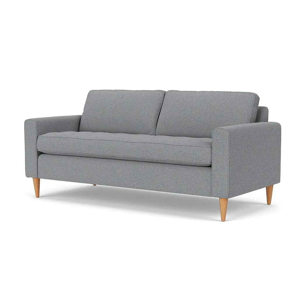 3-Seater Sofa - Blue Marl, House Weave