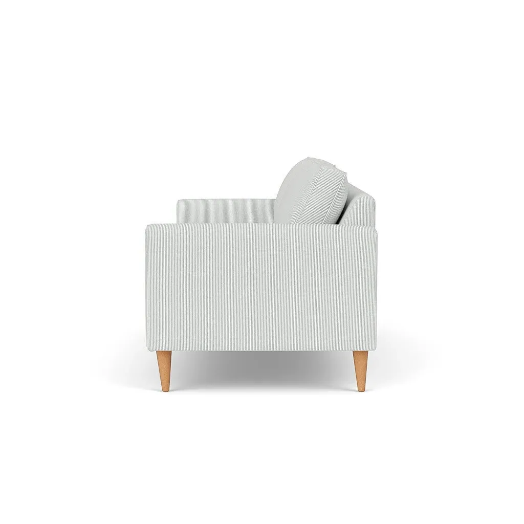 3-Seater Sofa - Duck Egg, Broadway Stripe