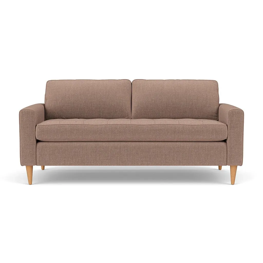3-Seater Sofa - Dusky Rose, Eco Chenille