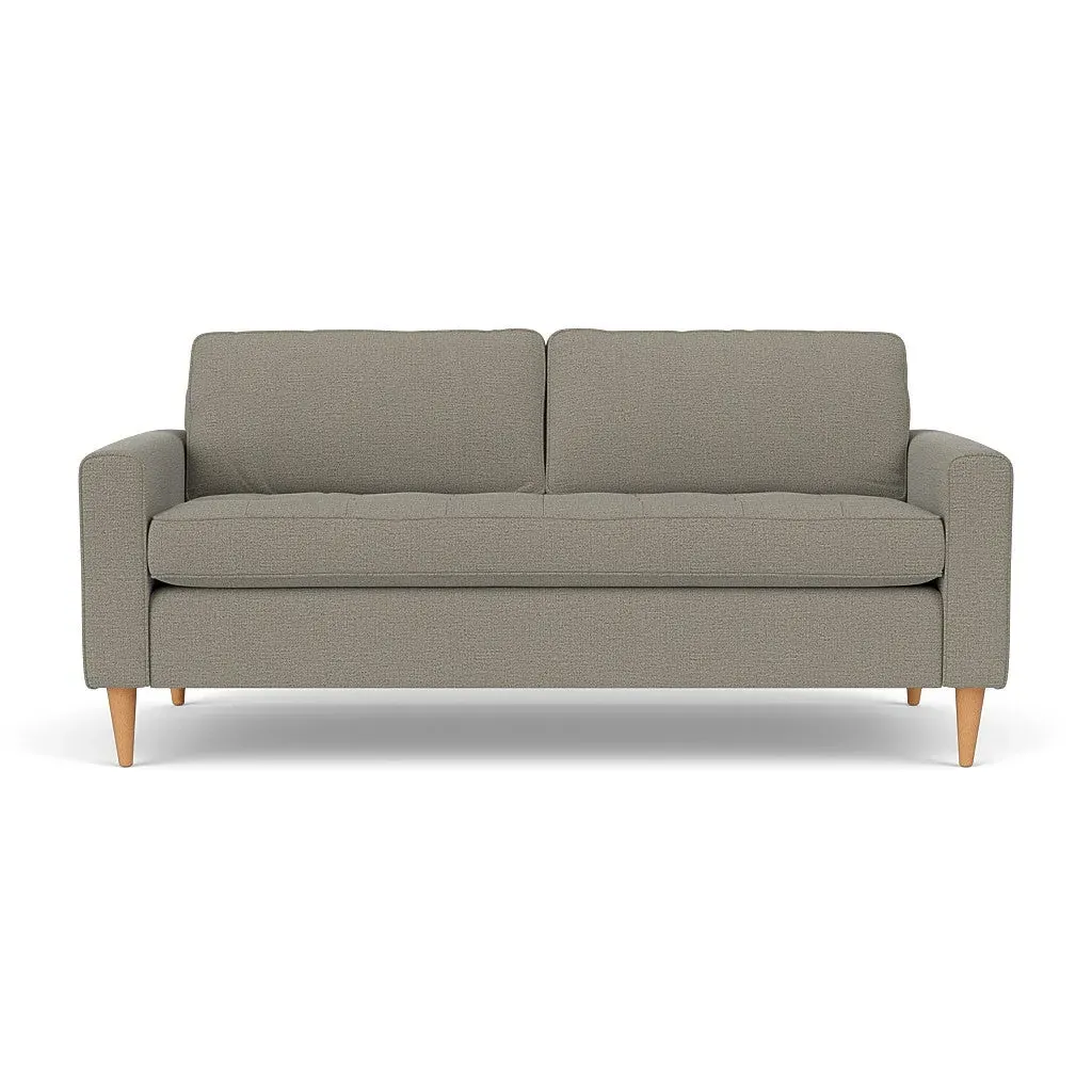3-Seater Sofa - Flax, Rustic Weave