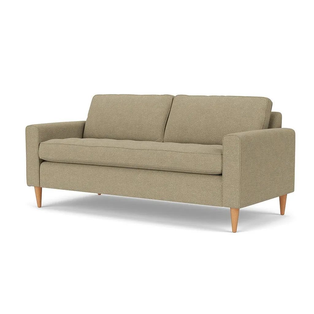 3-Seater Sofa - Green Marl, House Weave