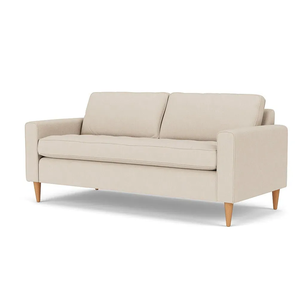 3-Seater Sofa - Lily White, Linen Mix