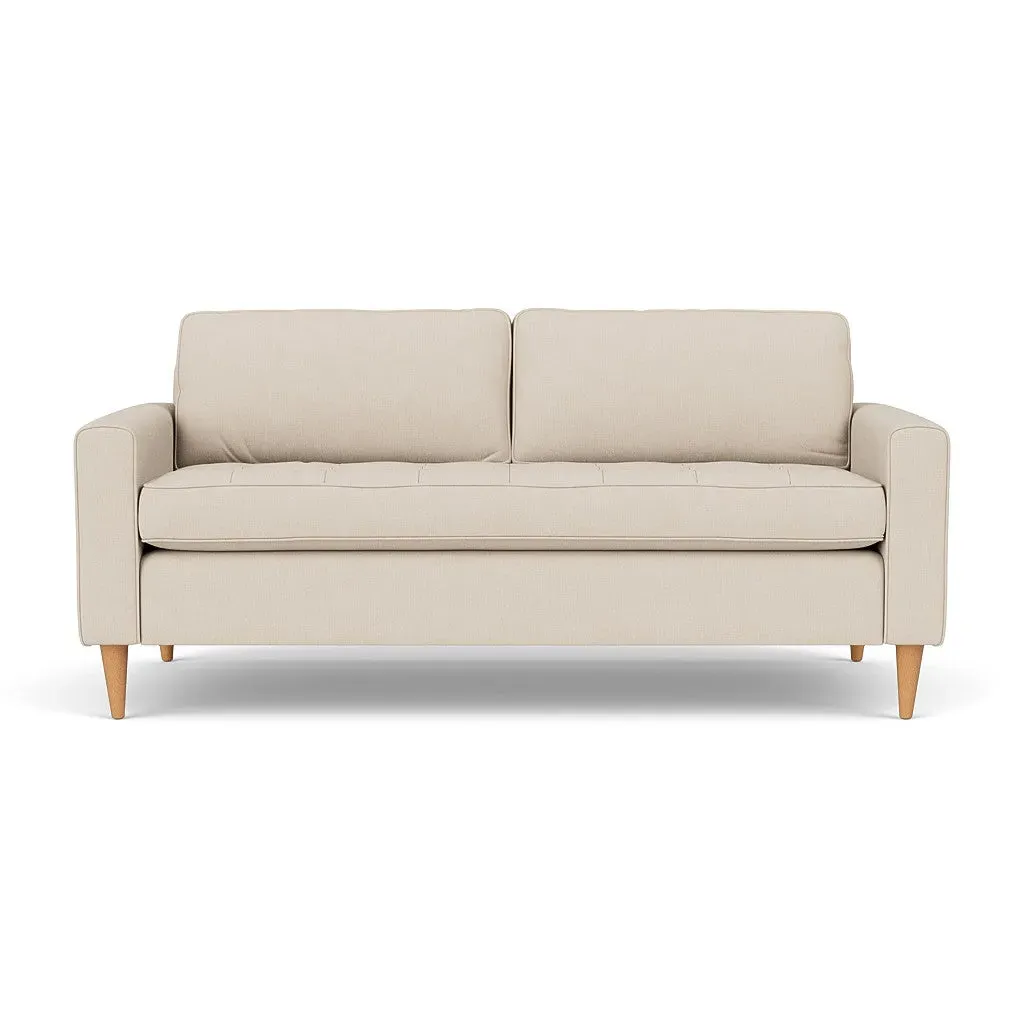3-Seater Sofa - Lily White, Linen Mix