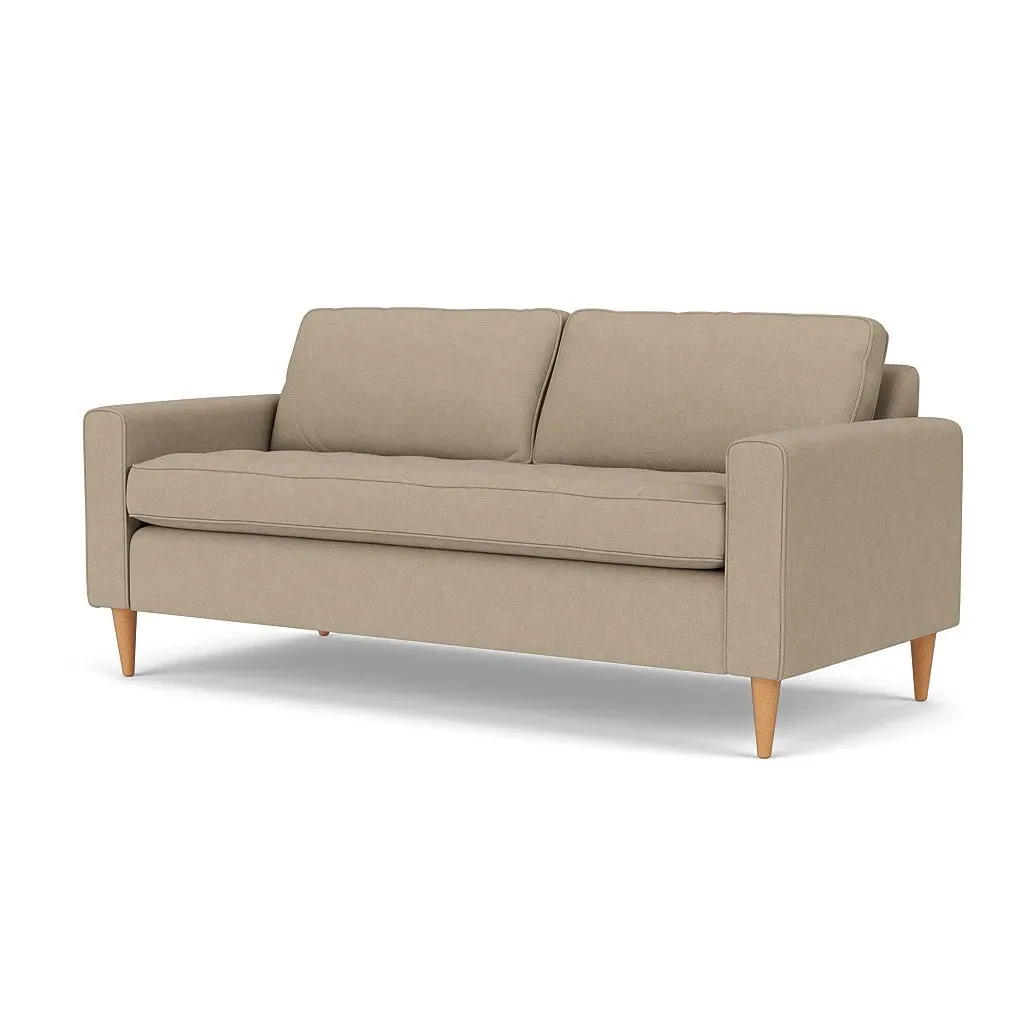 3 Seater Sofa - Natural, House Linen Mix