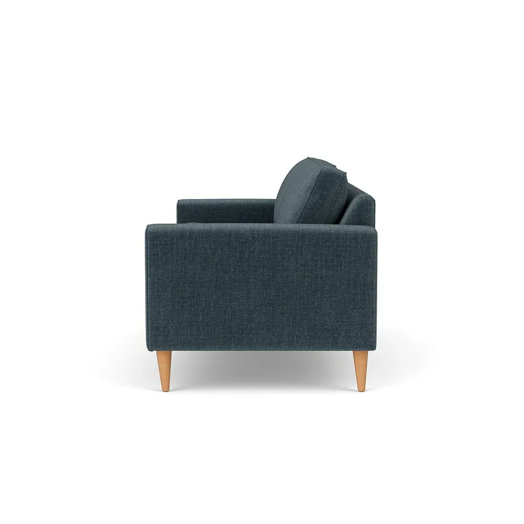 3-Seater Sofa - Teal, Eco Chenille