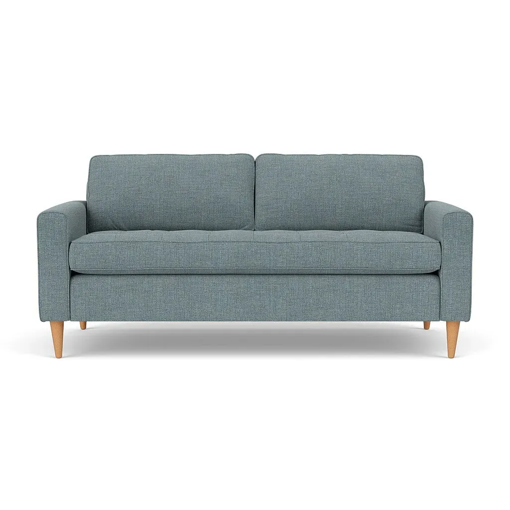 3-Seater Sofa - Teal, Rustic Weave