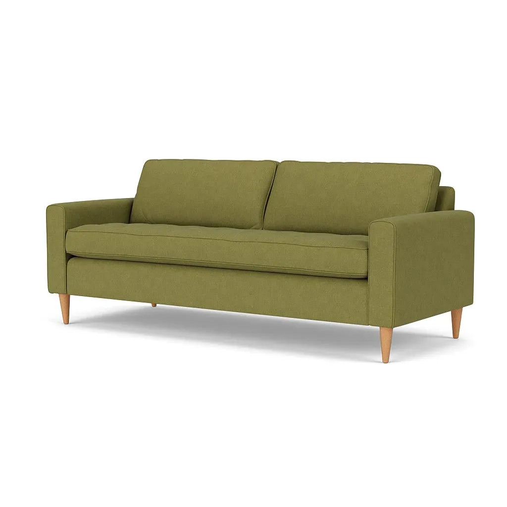 4-Seater Sofa - Apple, Linen Mix