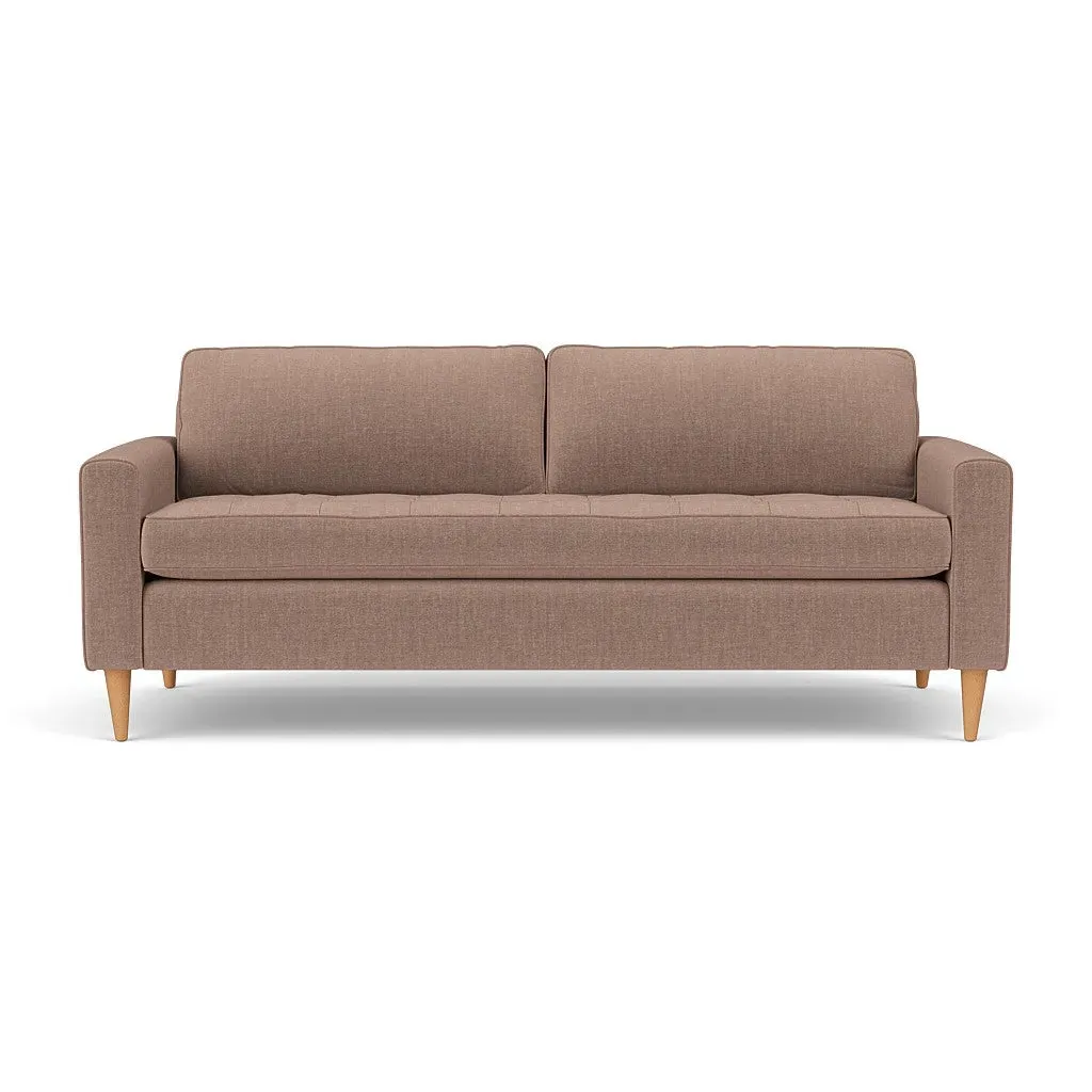 4-Seater Sofa - Dusky Rose, Eco Chenille