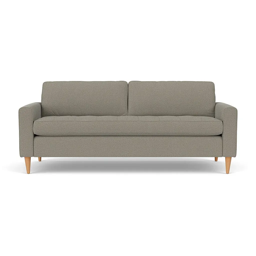 4-Seater Sofa - Flax, Rustic Weave