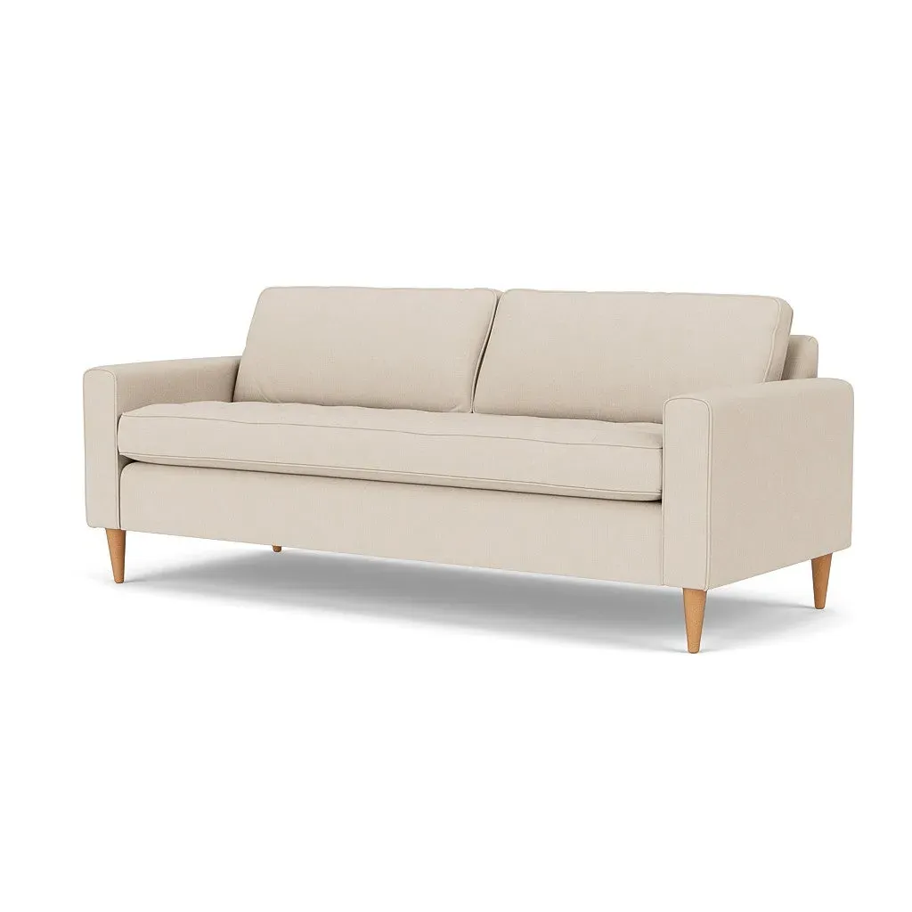 4-Seater Sofa - Lily White, Linen Mix