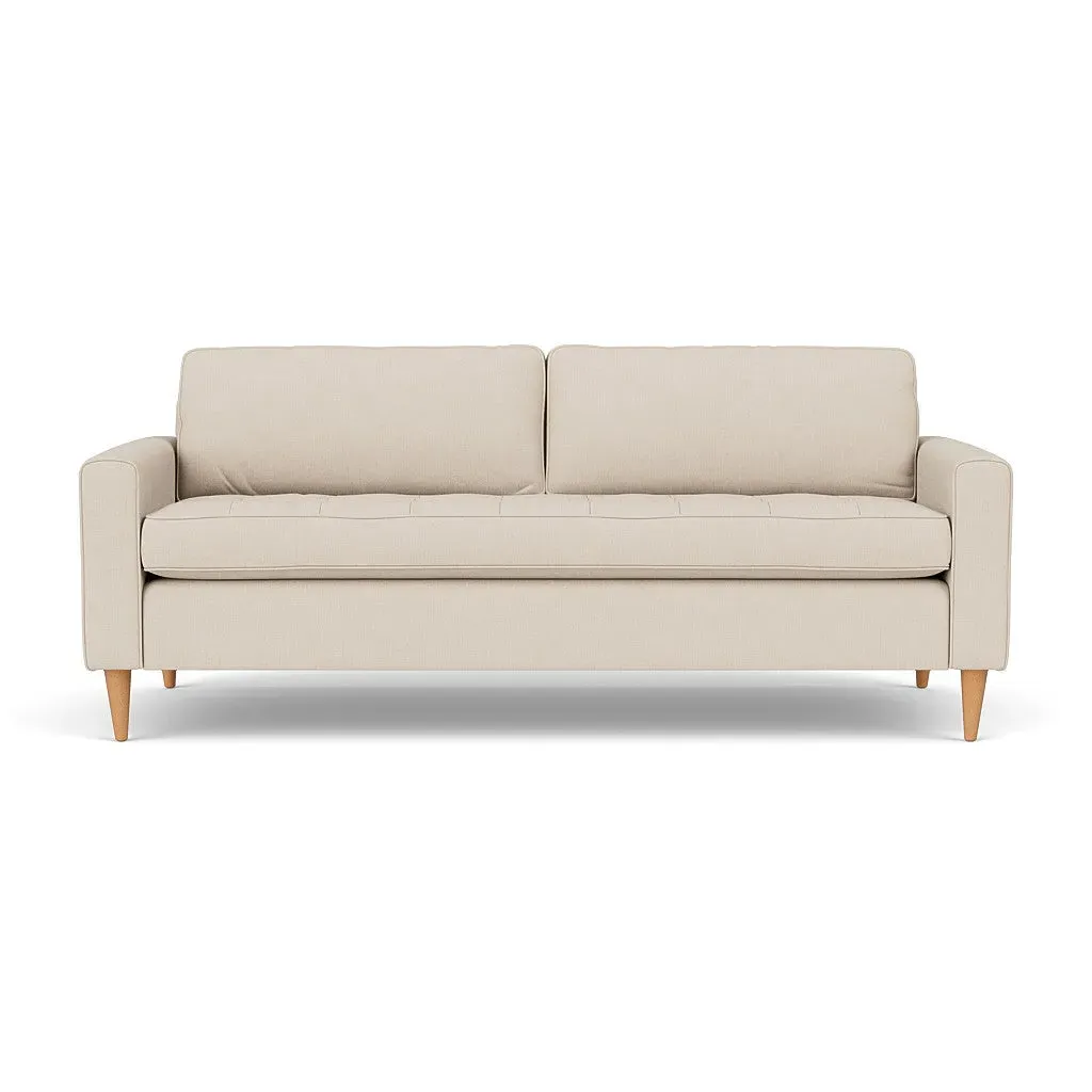 4-Seater Sofa - Lily White, Linen Mix