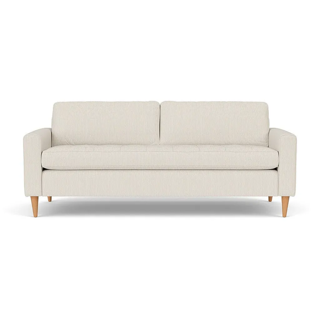 4-Seater Sofa - Natural, Broadway Stripe