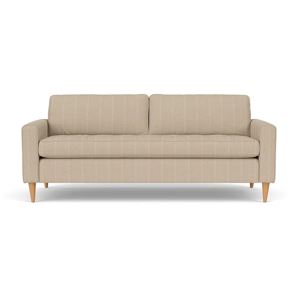 4-Seater Sofa - Natural, Compton Stripe