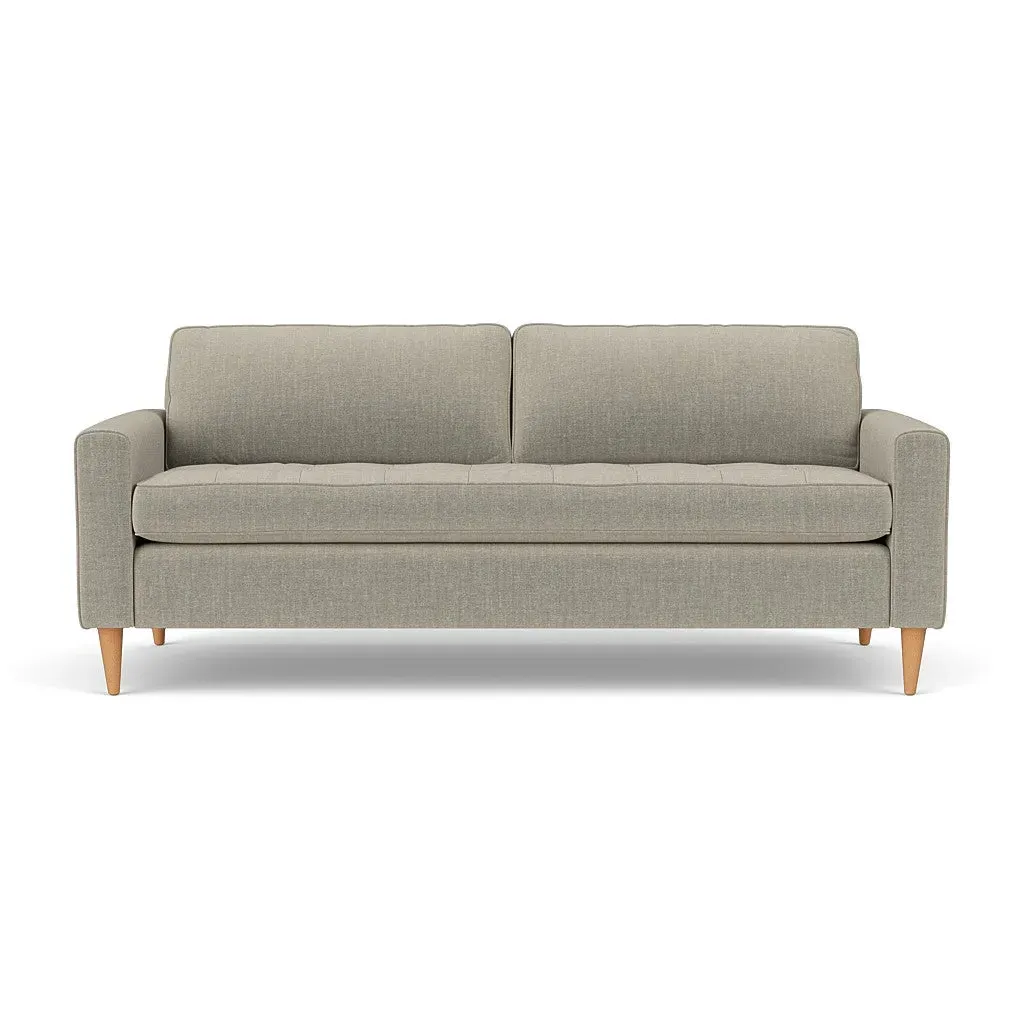 4-Seater Sofa - Natural, Eco Chenille