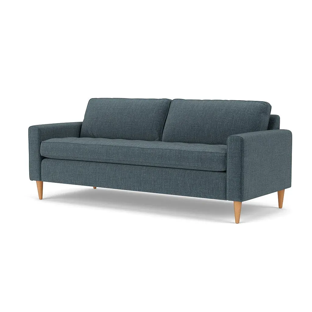4-Seater Sofa - Teal, Eco Chenille