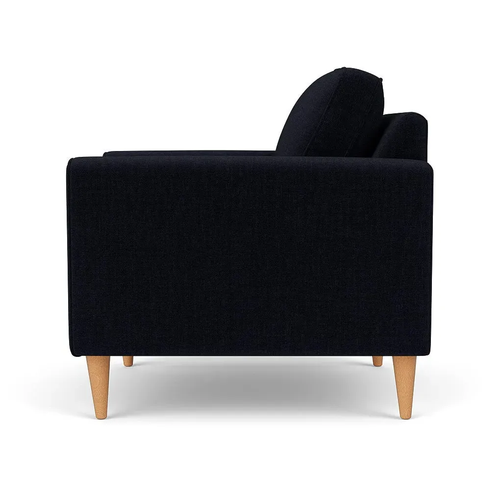 Armchair - Ink, Eco Chenille