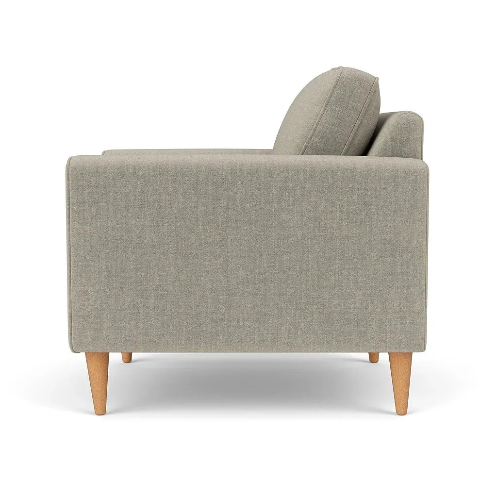 Armchair - Natural, Eco Chenille