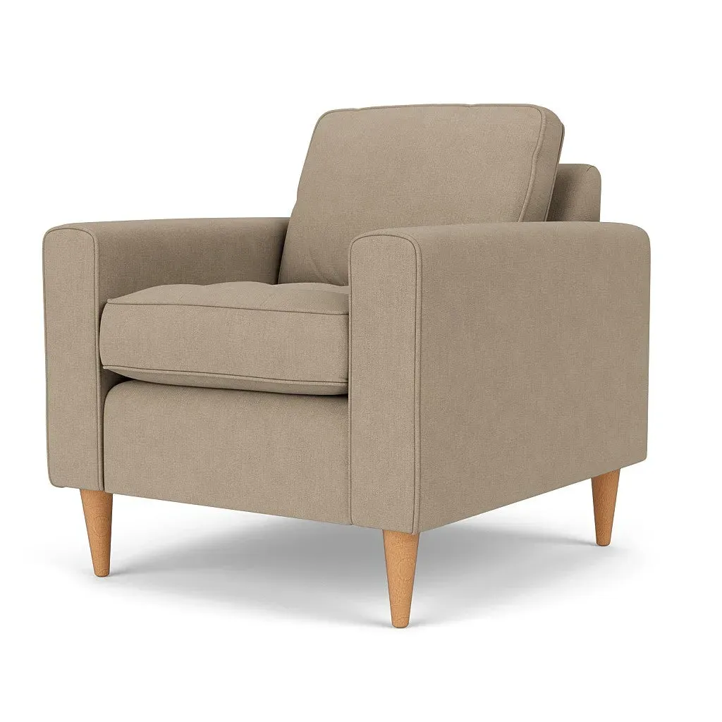Armchair - Natural, House Linen Mix