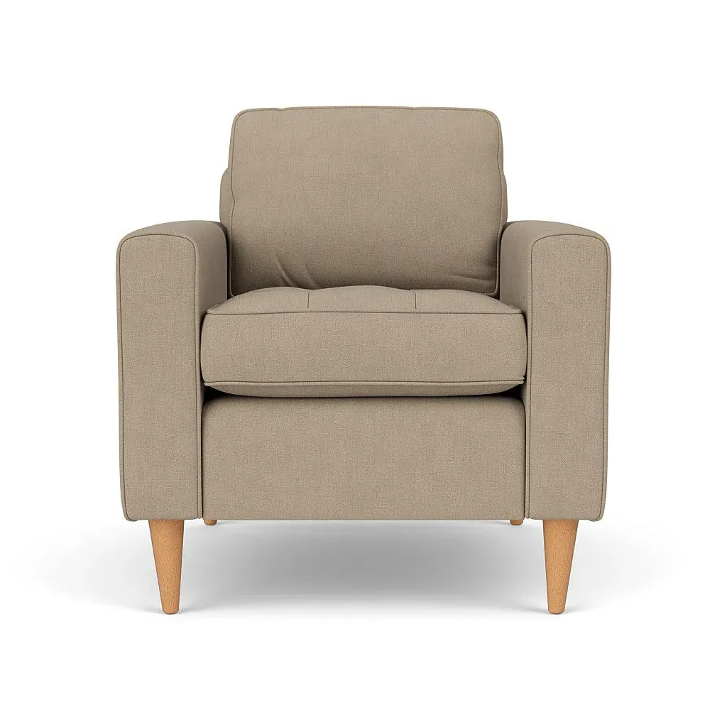 Armchair - Natural, House Linen Mix