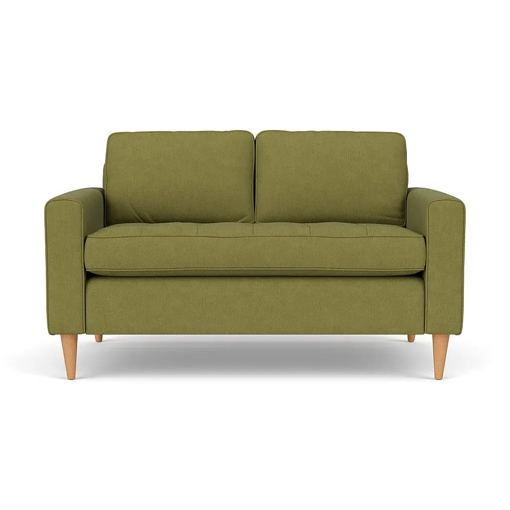 Saxon 2-Seater Sofa - Apple, House Linen Mix
