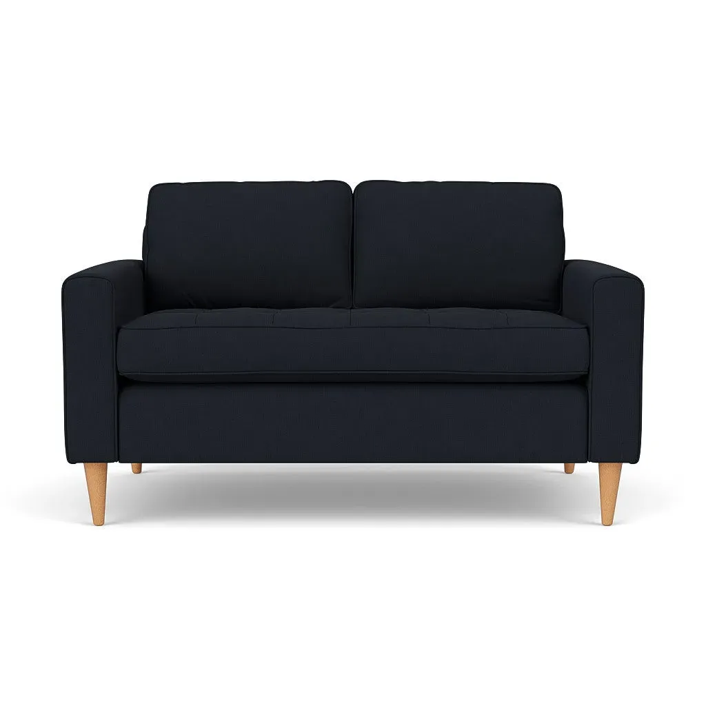 Saxon 2-Seater Sofa - Ink, House Linen Mix image