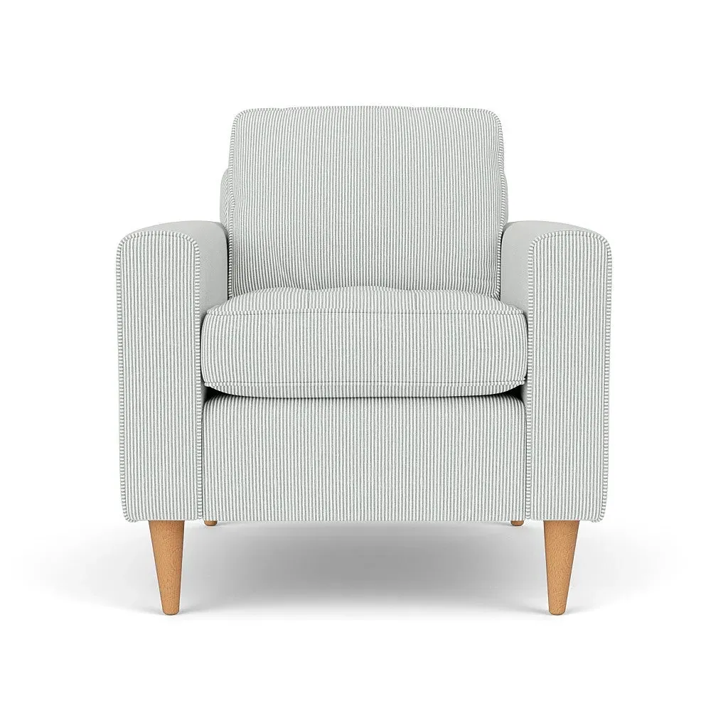 Saxon Armchair - Duck Egg image