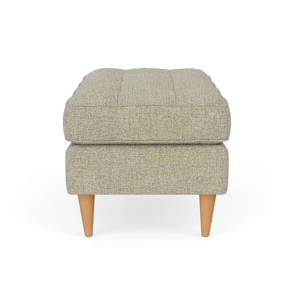 Saxon Foot Stool - Lichen, Aquaclean Oxford