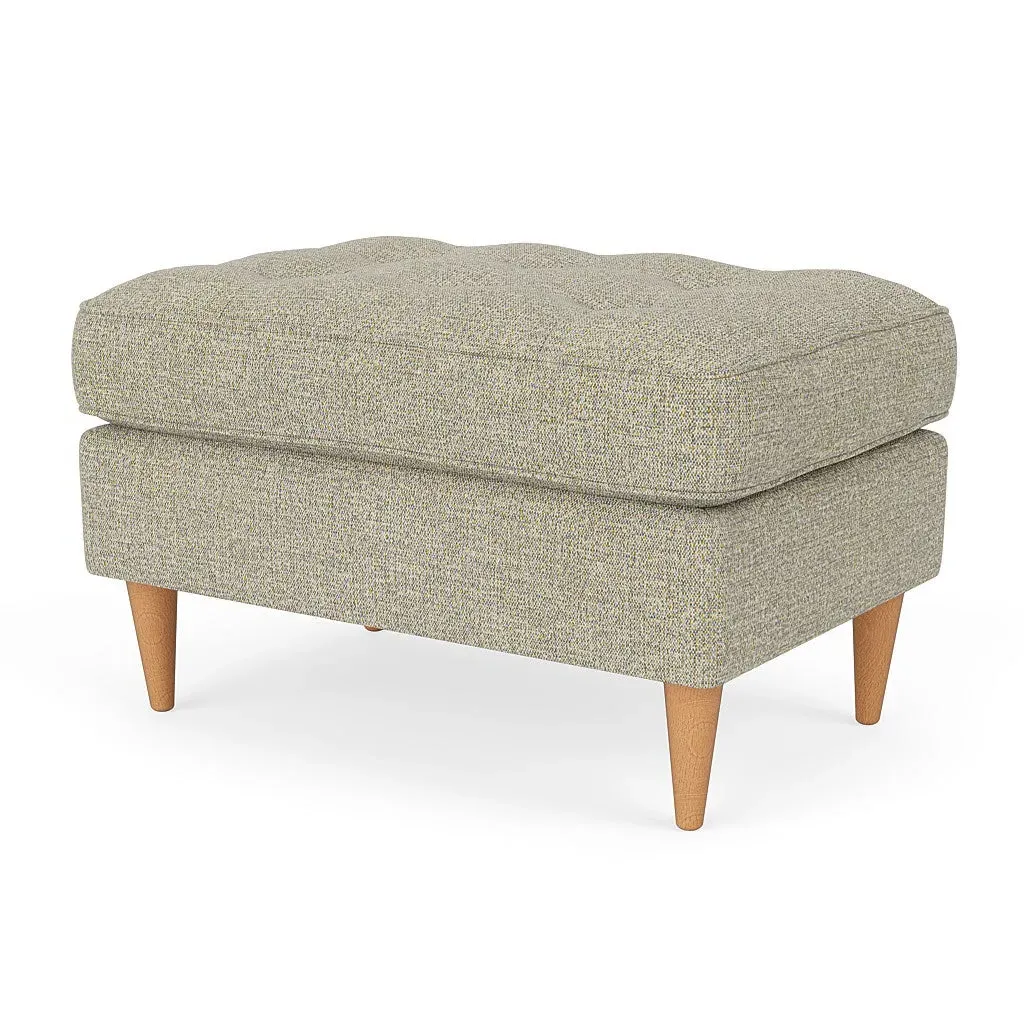 Saxon Foot Stool - Lichen, Aquaclean Oxford
