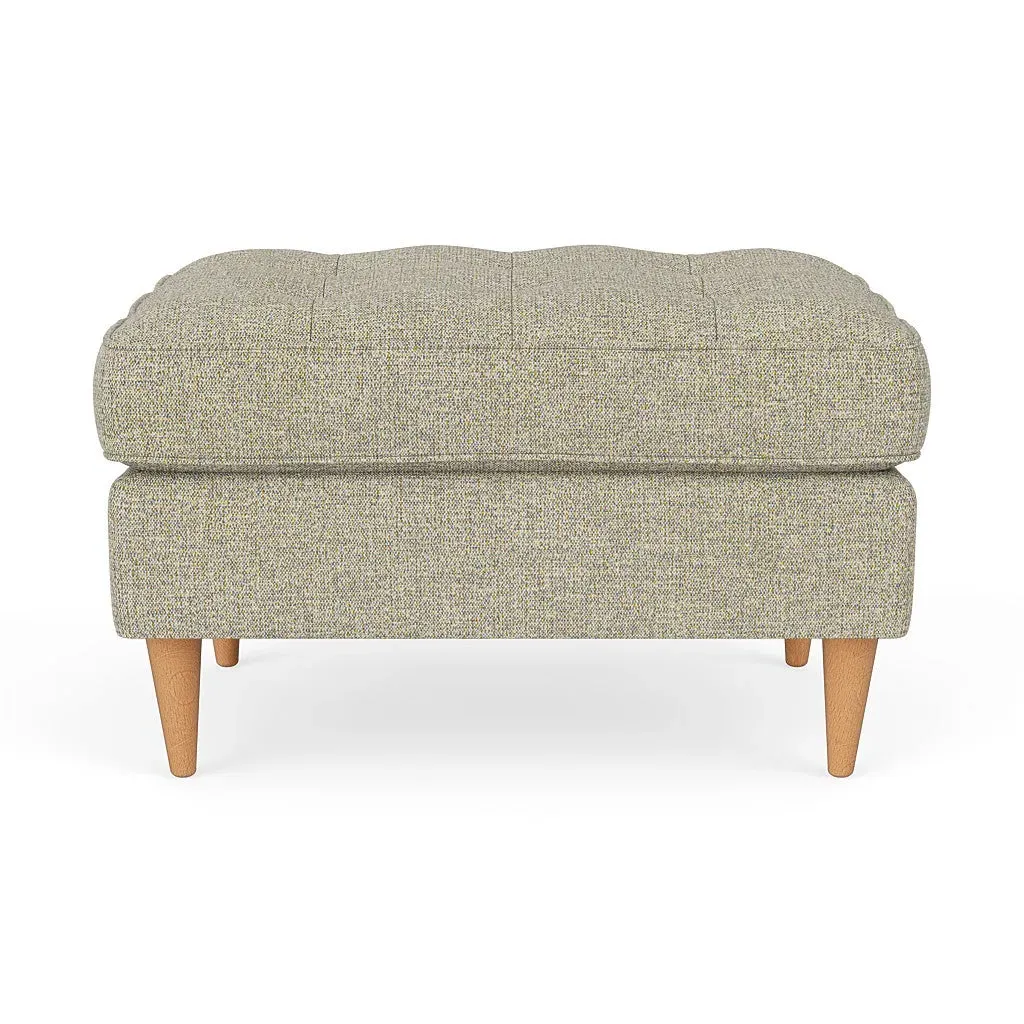 Saxon Foot Stool - Lichen, Aquaclean Oxford image