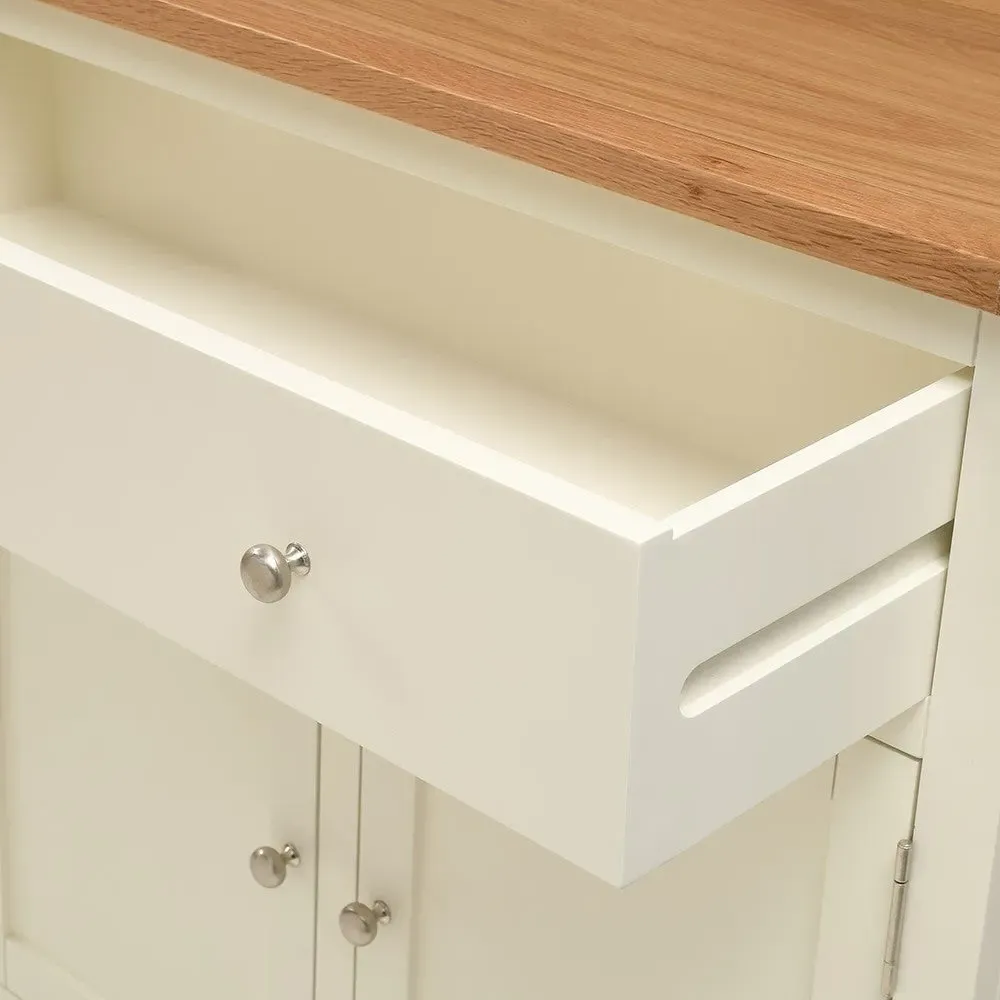 4 Door Sideboard - Cream