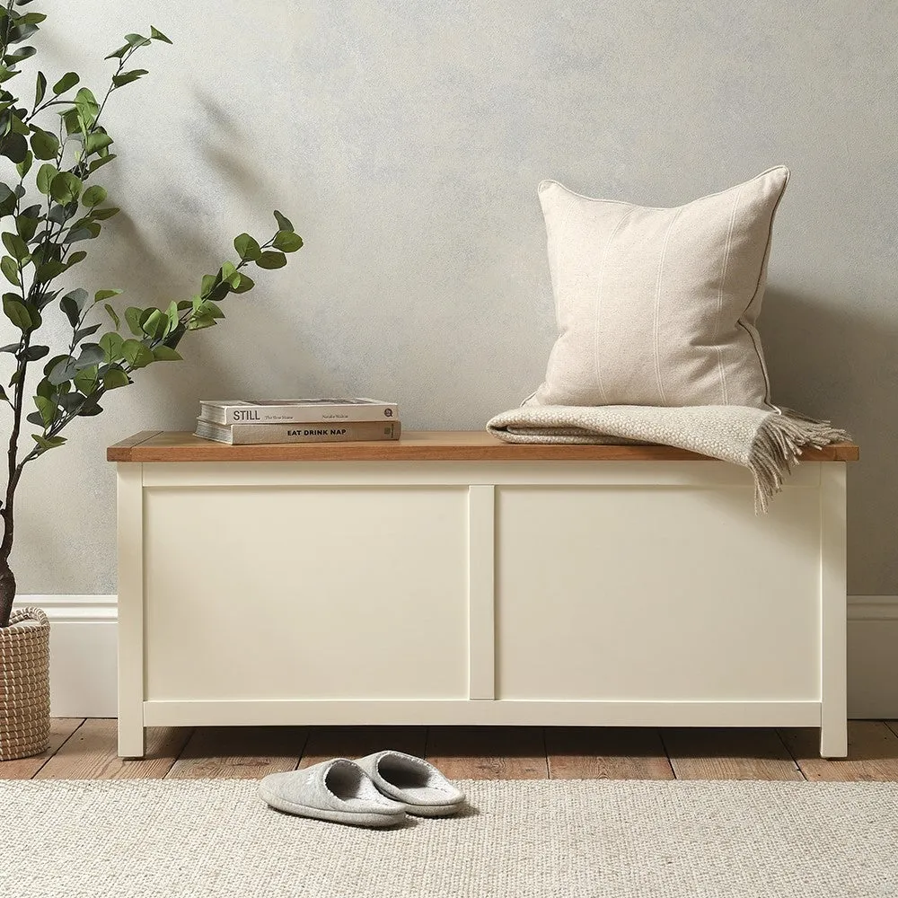 Cotswold Blanket Box - Classic Cream