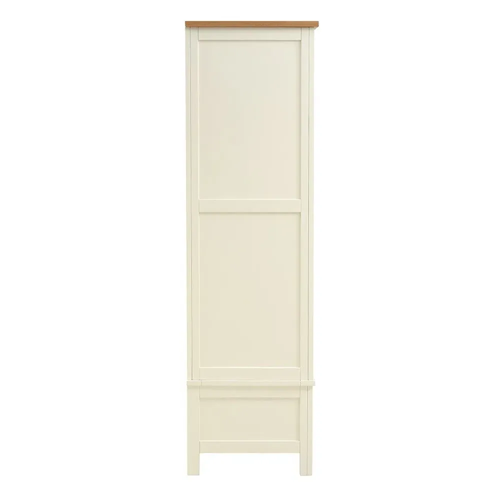 Cotswold Triple Wardrobe with Drawers - Cream