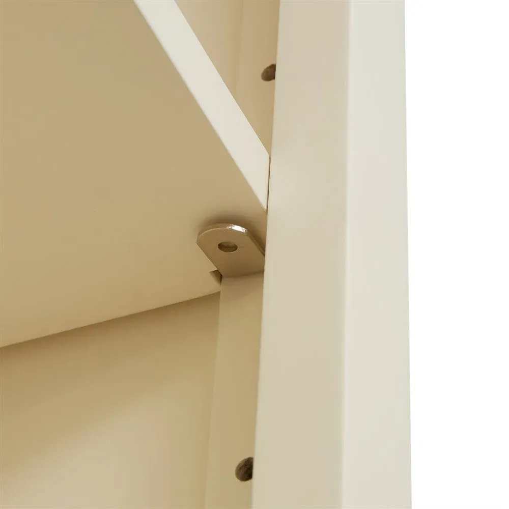 Large Bookcase - Cream