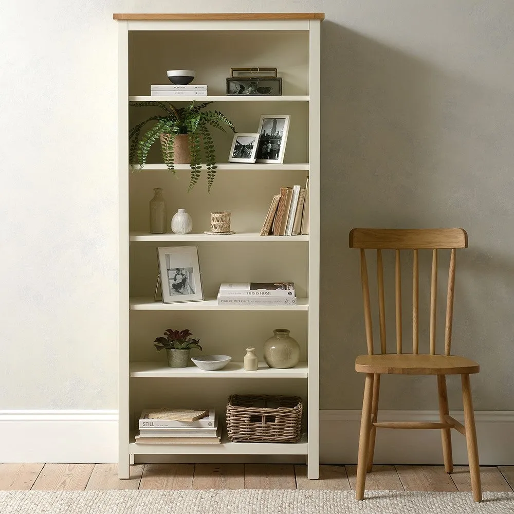 Large Bookcase - Cream