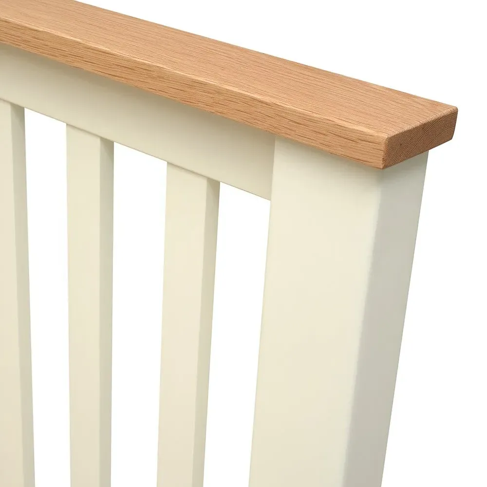 Simply Cotswold King Size Bed Frame - Cream