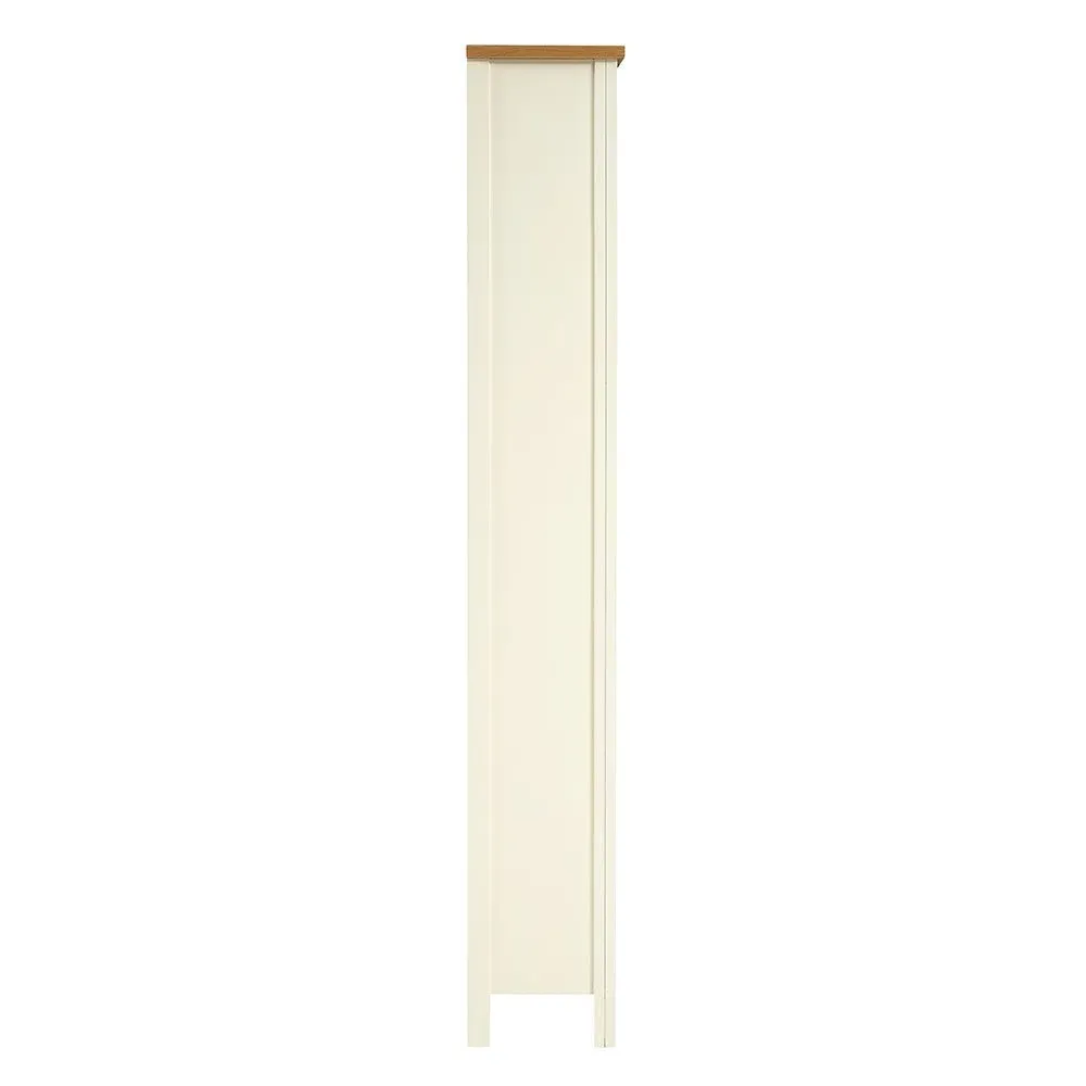 Slim Bookcase - Cream