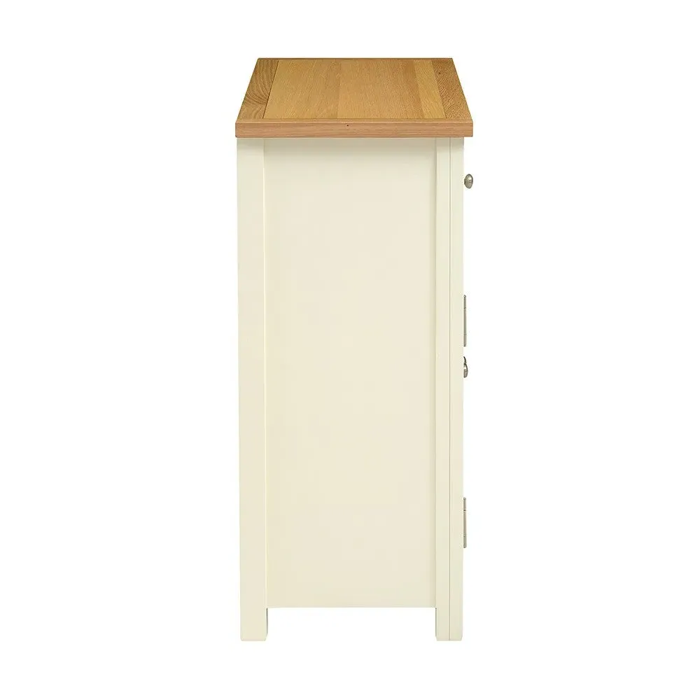 Small Sideboard with Storage - Cream