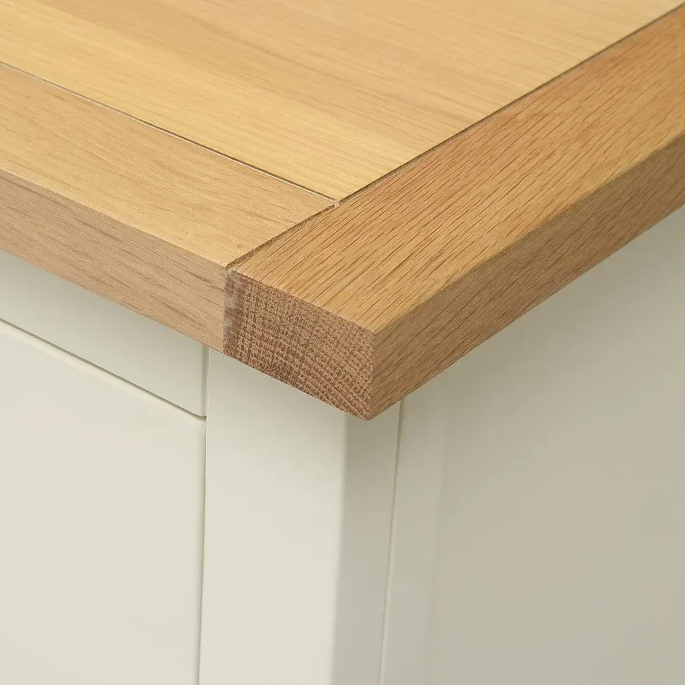 Small Sideboard with Storage - Cream