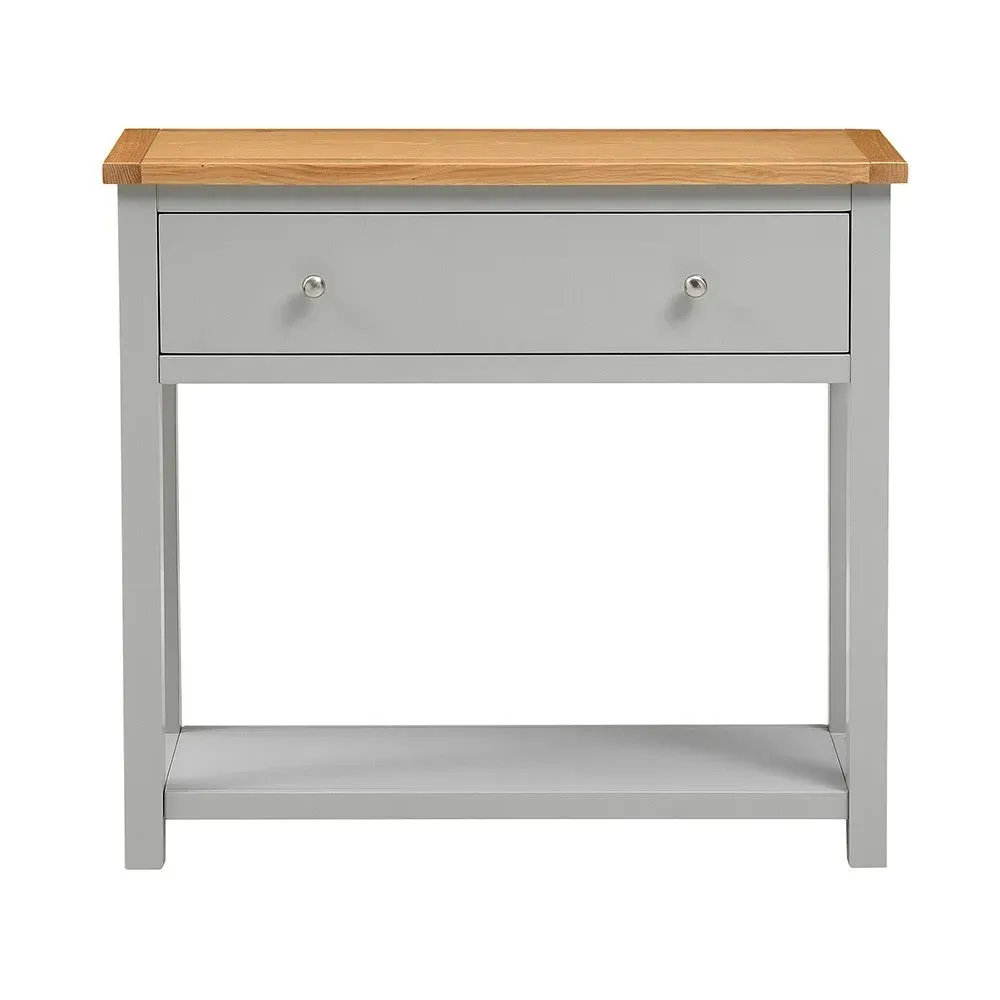 Console Table with Drawers - Pebble Grey image