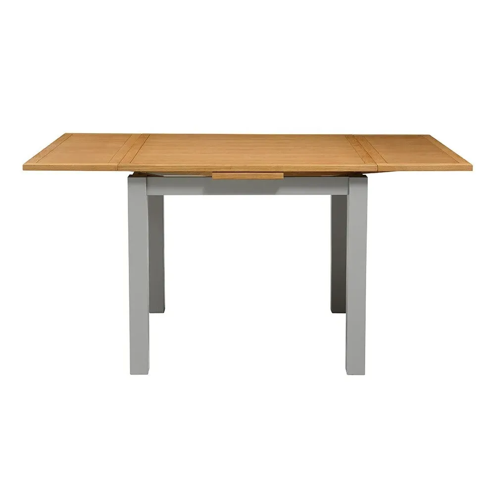 Cotswold 2-4 Seater Dining Table and 4 Chairs - Pebble Grey