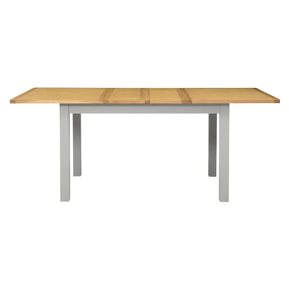 Cotswold 4-6 Seater Extending Dining Table - Pebble Grey