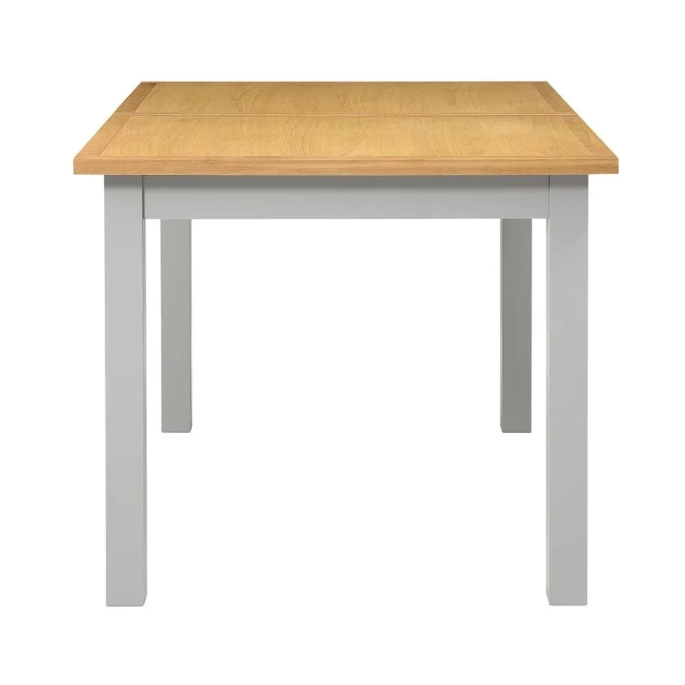 Cotswold 4-6 Seater Extending Dining Table - Pebble Grey