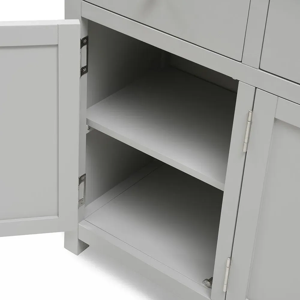 Cotswold Large Sideboard - Pebble Grey