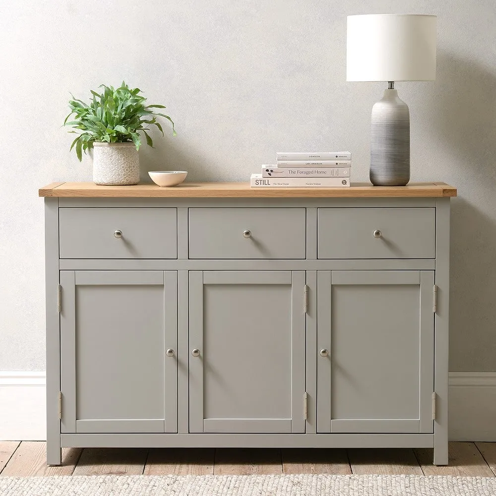 Cotswold Large Sideboard - Pebble Grey