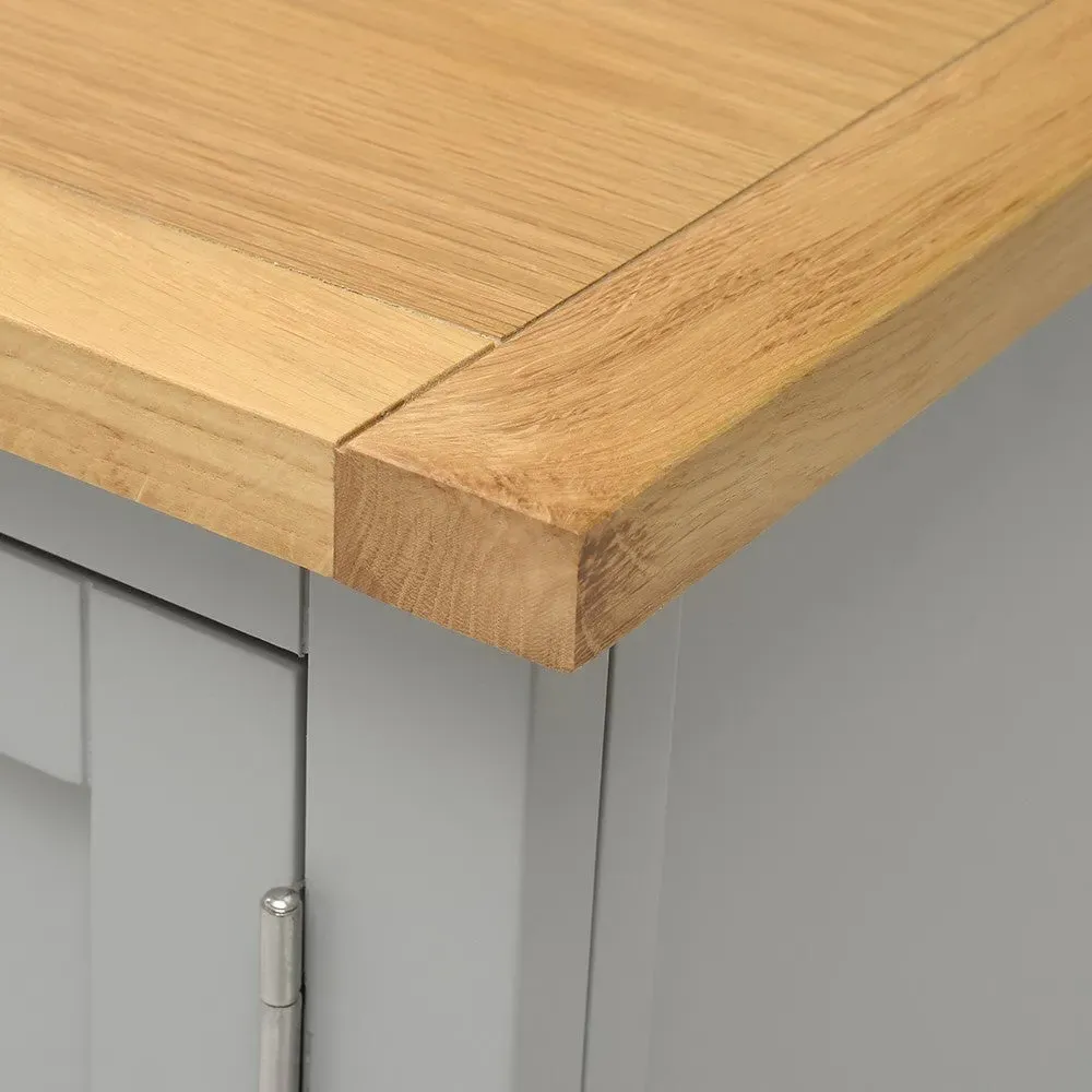 Cotswold TV Stand with Storage - Grey