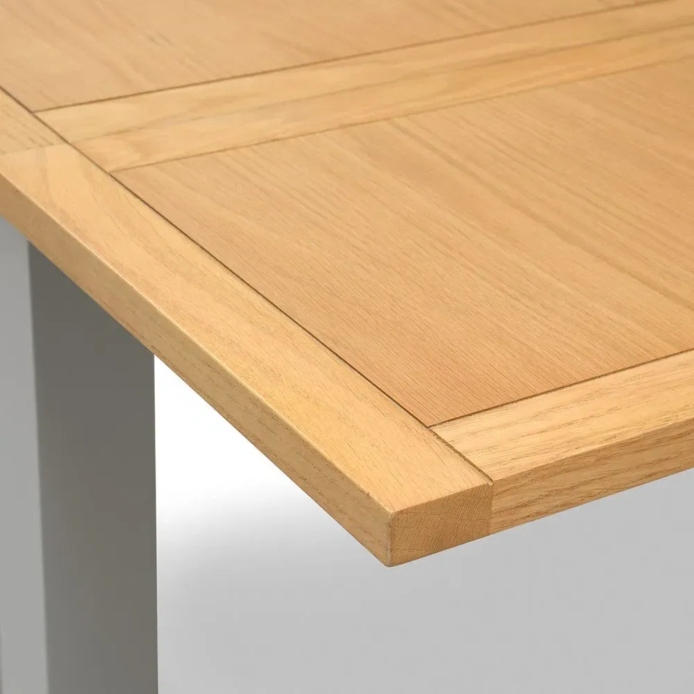 Square Extendable Dining Table - Grey