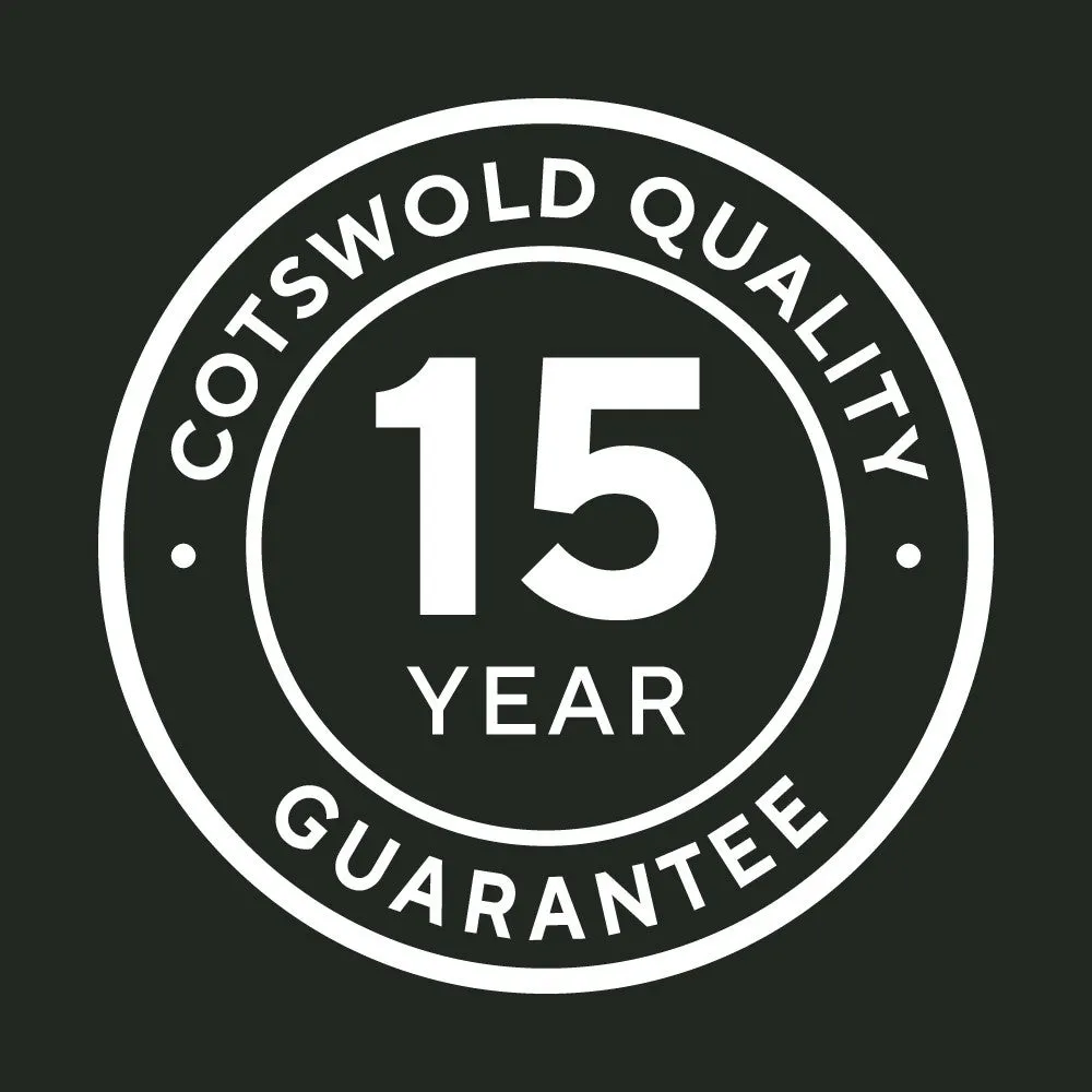 Cotswold 3 Drawer Bedside Table - White