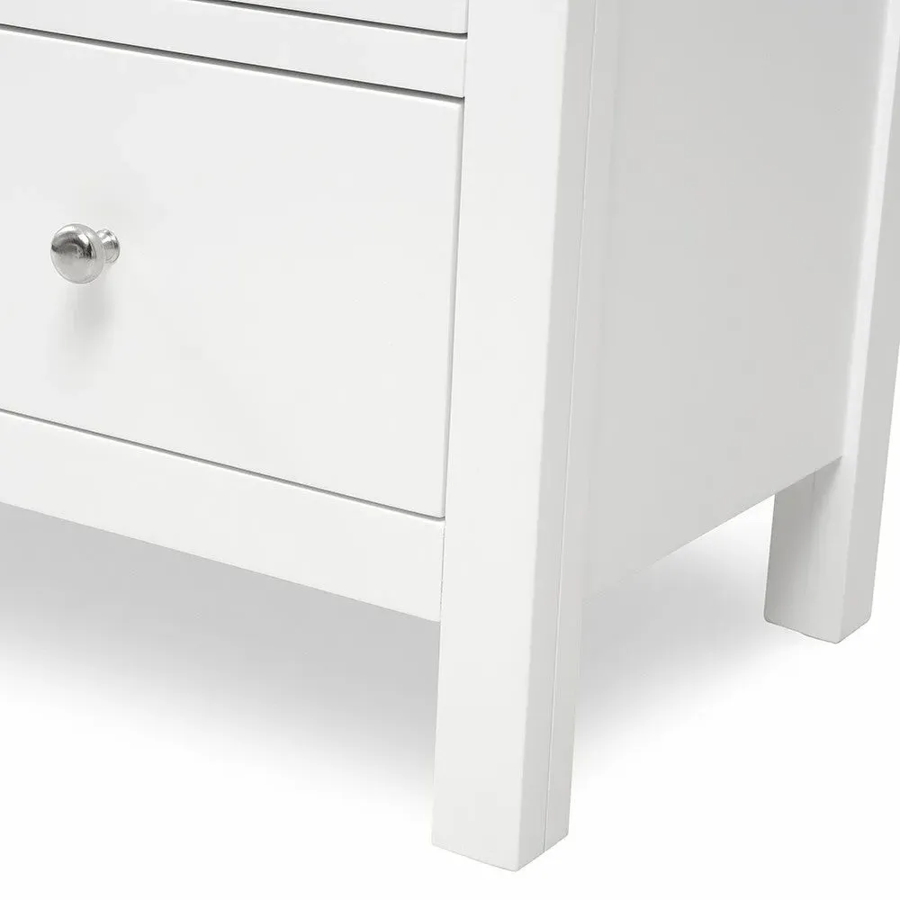 Cotswold 5 Drawer Chest - White