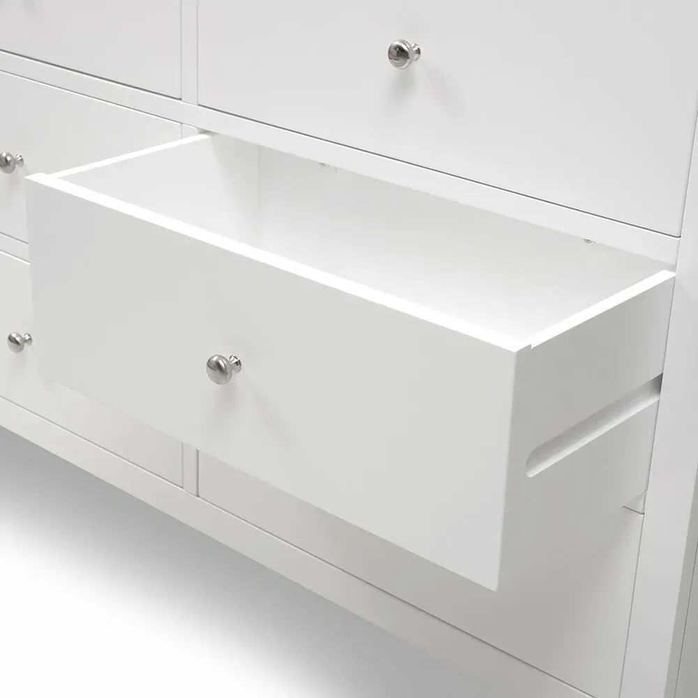Cotswold 6 Drawer Chest - White