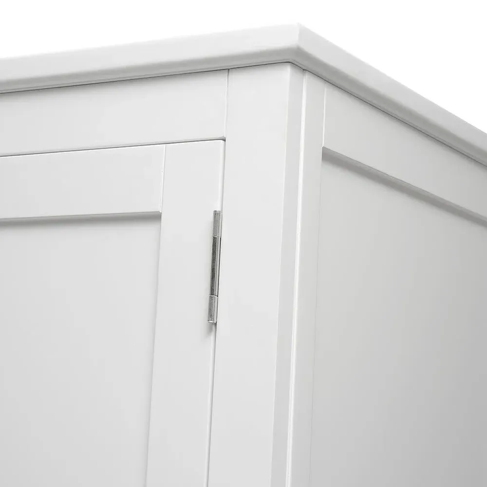 Cotswold Company Double Wardrobe with Drawers - White